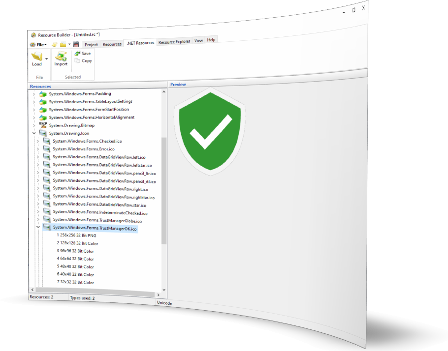 Resource Builder: Поддержка ресурсов .Net